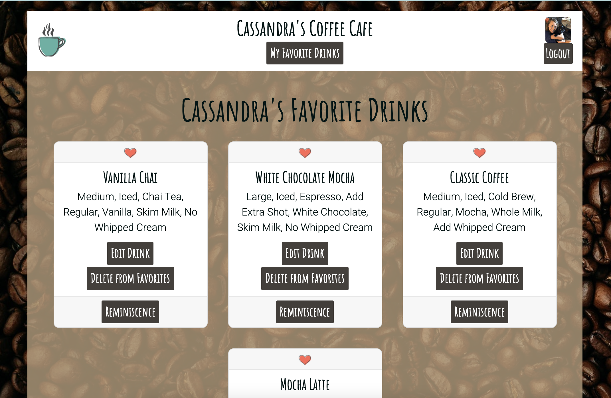 Cassandra's Coffee Cafe