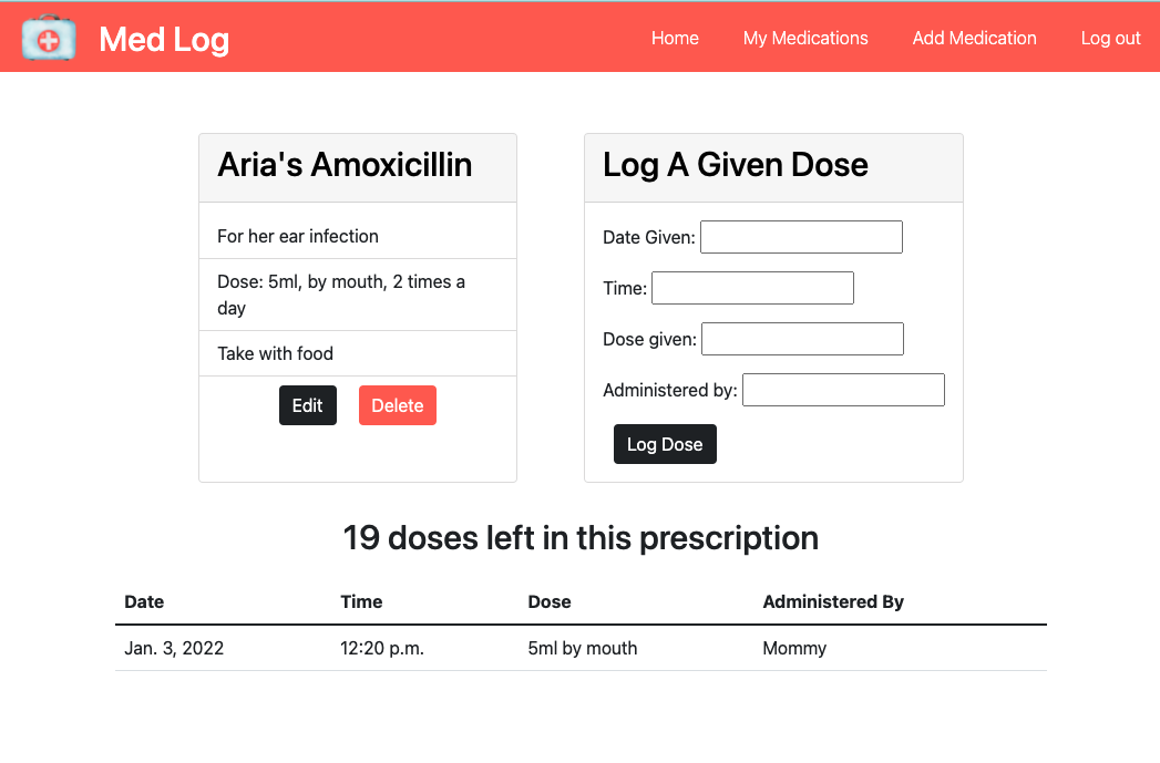MedLog